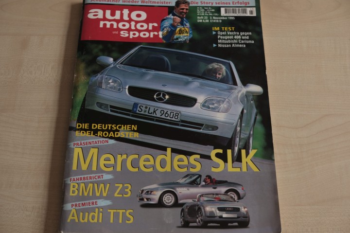 Deckblatt Auto Motor und Sport (23/1995)